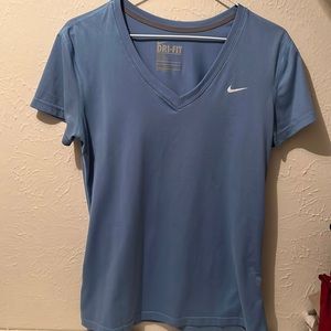 Dri-Fit womens nike medium v neck t-shirt.